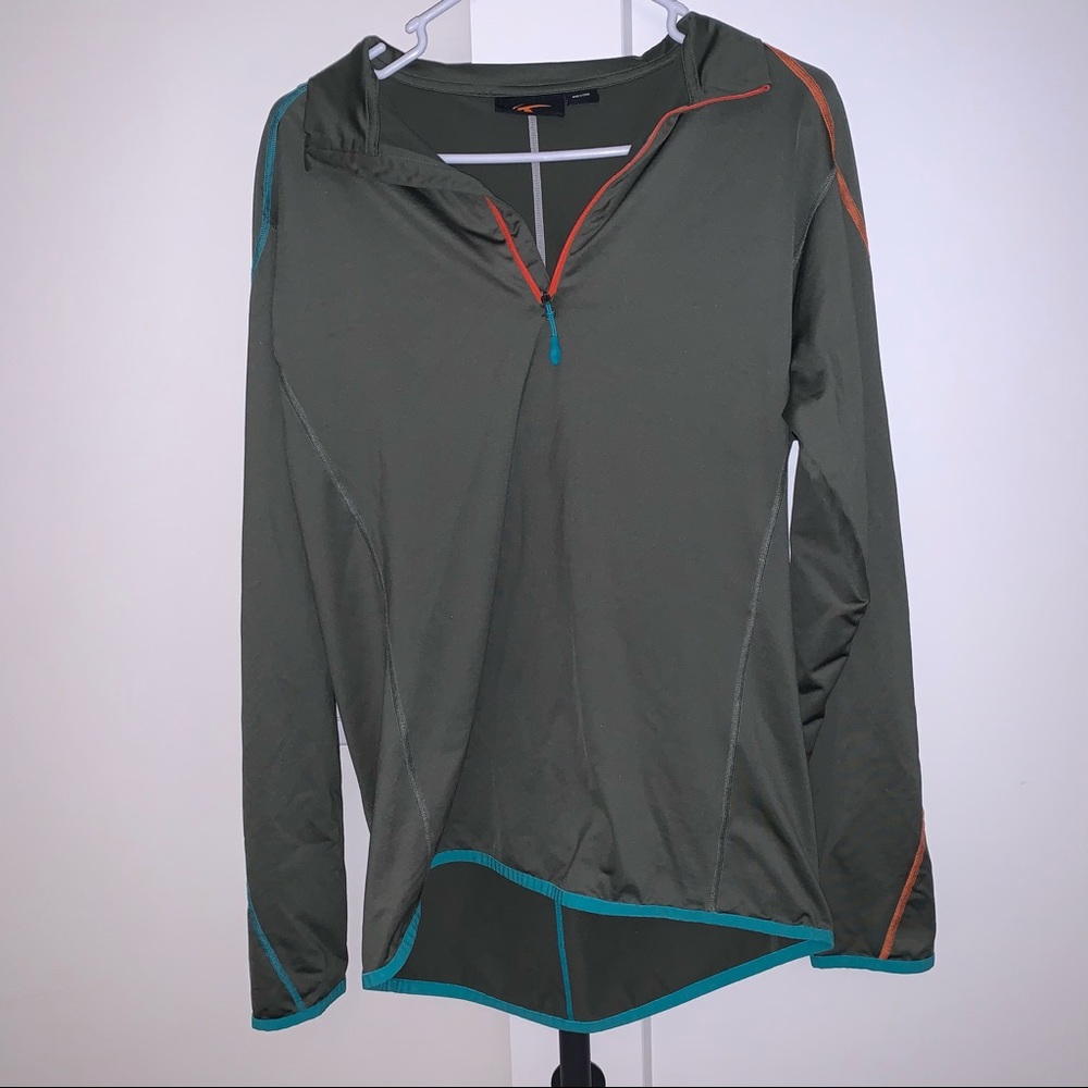 KJUS Green Performance 1/4 Zip Pullover
